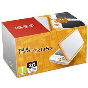 New Nintendo  2DS XL White & Orange Console (UK Version) - £109.95 @ The Game Collection