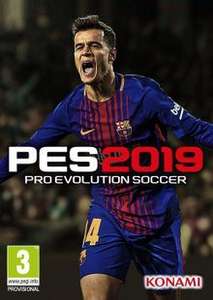 Pro Evolution Soccer (PES) 2019 PC Steam Key £6.39 @ cdkeys