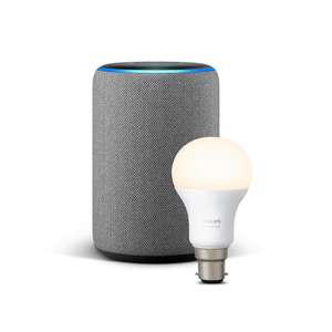 Amazon echo plus 2nd generation + Philips Hue bulb - all colours £109.99 Amazon