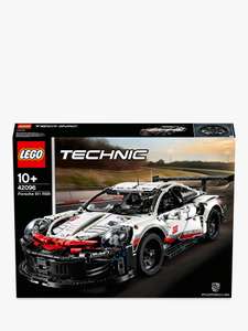 Price match Lego Porsche 42096 and FREE Lego Yacht 42074 Bundle £91.99 PLUS more price matched item bundles at John Lewis & Partners