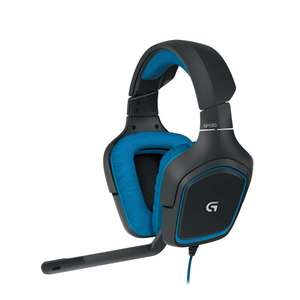 Logitech G430 Gaming Headset for PC Gaming with 7.1 Dolby Surround, Black/Blue £22.99 @ Amazon
