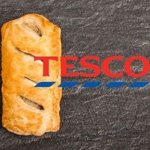 Now instores - Tesco Launches Fresh Baked Vegan Sausage Roll - 75p Ready to Eat from instore Bakery