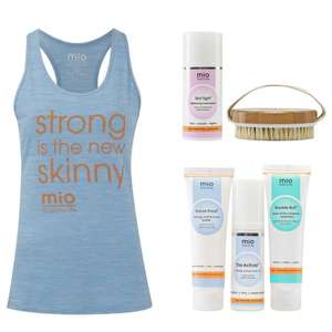 Yoga Performance Slogan Vest £5.95 delivered - 20% Off Skincare & Clothing Sale + Extra 15% Off w/code + Free Delivery @ Mio Skincare