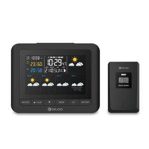 Digoo DG-TH8805 Wireless Five Day Forcast Version Weather Station (colour) with ext sensor @ Banggood 34% off £18.00