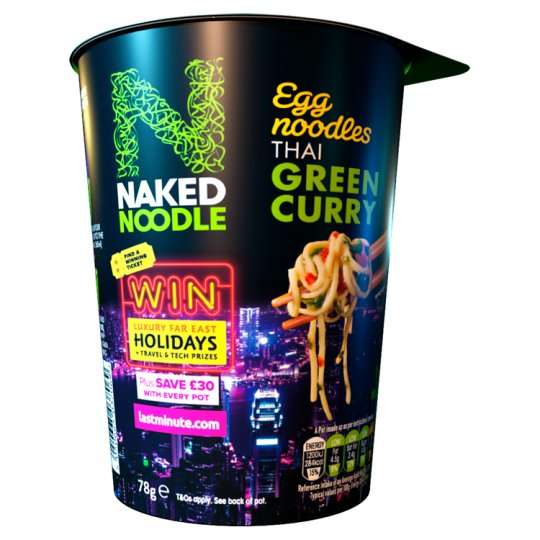 Various Naked Noodle & Naked Rice 60p @ Tesco
