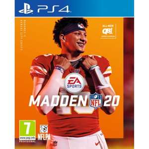 Madden NFL 20 PS4/Xbox One £44.95 @ The Game Collection