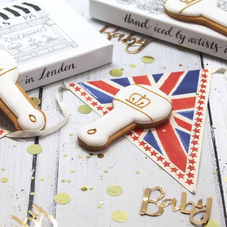 FREE 'Royal Baby' biscuit - delivered -  on O2 Priority from Biscuiteers