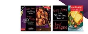 Any 2 for £5 on Slimming World meals or meats @ Iceland - (Full list included)