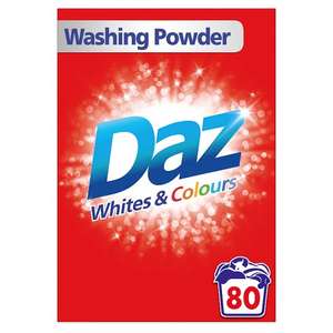 Daz Washing Powder 5.2Kg 80 Washes - £7 @ Tesco