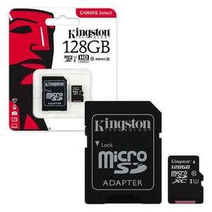 5 stars rated - Kingston Canvas Select Micro SD SDXC Memory Card - £13.49 @ 7dayShop