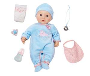 Baby Annabell Alexander 43cm Doll (realistic sounds and movements ) £31.99 Delivered at Bargainmax