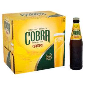 Cobra Premium Lager 12 x 330ml - £8 @ Asda