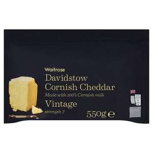 Davidstow Cornish Cheddar Vintage - £4.50 for 550g at Waitrose