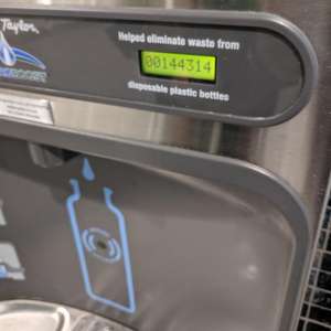 Free Water at Gatwick Airport
