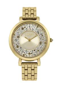 Lipsy Lp397 Ladies Gold Stainless Steel & Dial Watch 2 Year Warranty + Presentation Gift Box £19.99 @ ShopOnTime (5% off with news signup)
