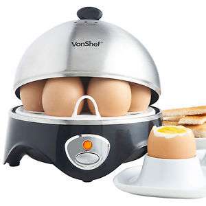 VonShef 7 egg boiler and egg poacher with 2 year guarantee £10.49 delivered @ eBay /  domu-uk