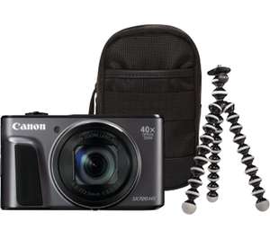 CANON PowerShot SX720 Compact Camera & Travel Kit £199 at Curry’s  - FREE £50 gift card from lastminute.com