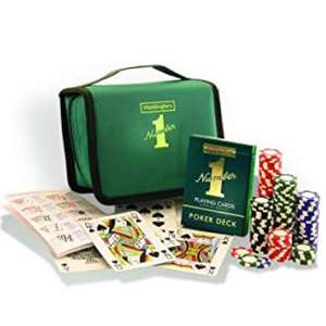 Travel Poker Set Waddingtons Number 1 - £8 (Prime) / £12.49 (non Prime) Sold by Surplus Trade Supplies and Fulfilled by Amazon.
