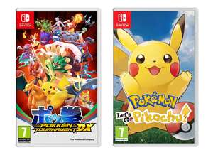 Pokken Tournament DX / Pokemon: Let's Go, Pikachu! (Nintendo Switch) - £29.06 delivered with double discount @ Currys eBay