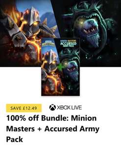 Minion Masters + Accursed Army Pack (Xbox One) Free @ Microsoft Store
