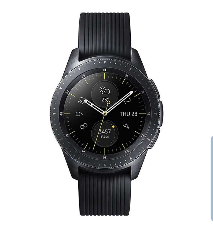 Samsung Galaxy Watch 42mm Black - £227.12 (plus £50 cashback) sold and dispatched by Amazon