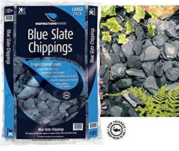 Blue Slate 20mm chippings at Asda instore - 3 for £9 (20kg bags)