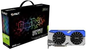 Palit Gamerock NVIDIA GeForce GTX 1070/1070 TI GDDR5 Graphics Card £235/299 at Box