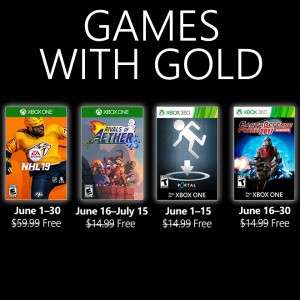Xbox Games with Gold (June 2019) - NHL 19, Rivals of Aether, Portal: Still Alive, Earth Defense Force 2017