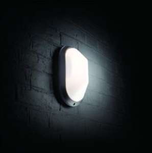 Wickes Black Oval Bulkhead Light - 60W - £2.90 instore only  @ Wickes