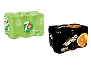 Half price Tango or 7 Up Diet 330ml x 6 pack for £1.59 @ Tesco (from 05/06)
