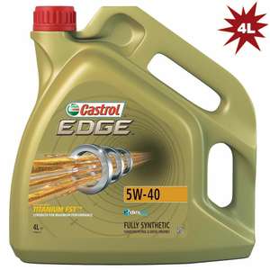Castrol Edge Titanium 5W-40 FST £31.99 @  Opie Oils