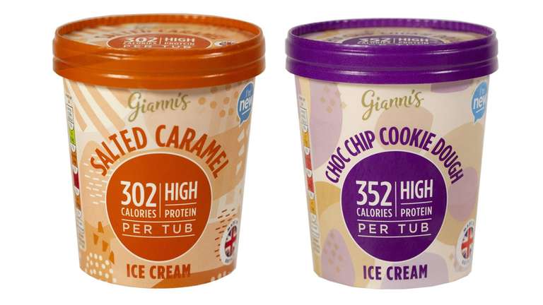 Gianni low calorie ice cream - Aldi - £1.99
