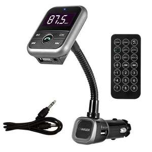 Bluetooth 4.0 Handsfree Car Kit, USB Charger, FM Transmitter with SD Slot, All in 1 - £9.99 at 7dayShop