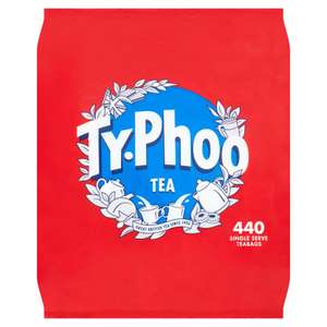 Typhoo teabags 440pk Instore only - £2.25 @ ASDA