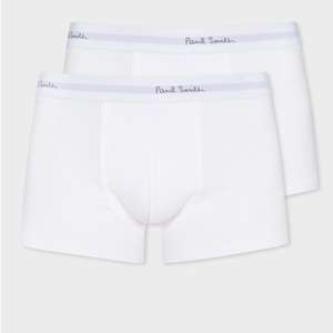 Paul Smith Men's White & Black Boxer Briefs Two Pack now £10 C&C @ Paul Smith Shop - Back In Stock