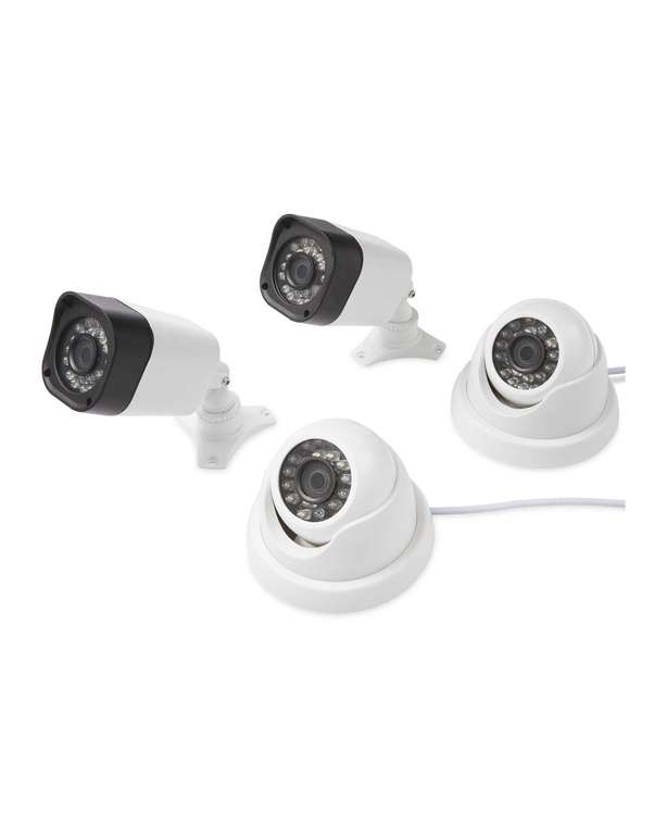 1080P 4 HD Camera Home CCTV Kit 2019 instore at Aldi for £99.99