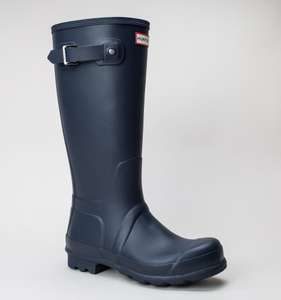 Hunter Mens Original Tall Navy Boots / Wellington Boots £40 Women's from £38 @ tReds online (+£3.50 P&P)