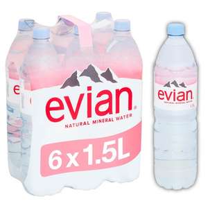 2 For £7 Evian 6x1.5l packs Tesco