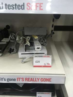 Nintendo Wii console - £20 @BHF in-store (Colchester)