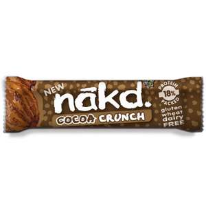 NAKD Bars £0.29p each at Home Bargains