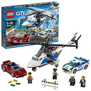 LEGO 60138 City Police High Speed Chase Playset, Toy Helicopter and Sports Car, Police Sets £12.99 + £4.49 delivery non Prime  at Amazon/