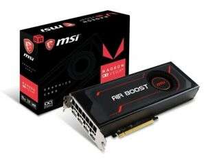 MSI Radeon RX VEGA 64 Air Boost 8GB OC HBM2 Graphics Card £268.56 @ Ebuyer / Ebay