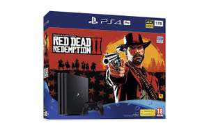 PS4 Pro 1TB & Red Dead 2 - £299.99 - Prime Day Deal at Amazon
