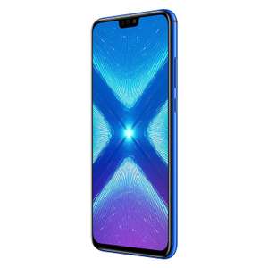Honor 8X Dual SIM, 64GB storage, 20 MP Dual Camera and 6.5 Inch Full View Display, UK Official Device - Blue - £159 Amazon Prime Excl