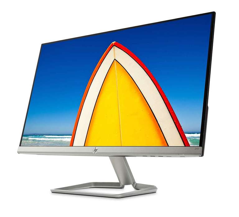HP 24f FHD 23.8" IPS 60Hz Monitor FreeSync - Silver, £89.99 Amazon Prime Day Deal