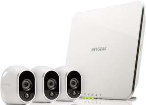 Netgear Arlo Wireless Home Security 3 Camera Kit : Arlo Wireless Home Security Camera System with Motion Detection £219.99 Amazon Prime Day