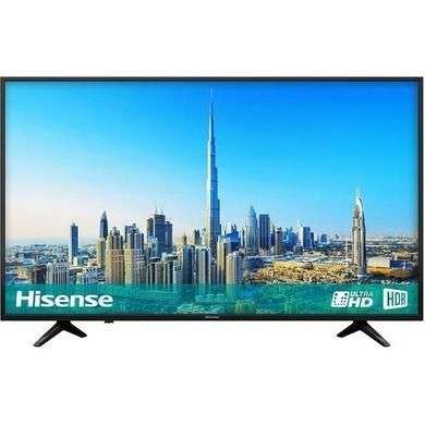 50" Hisense H50A6200 4K Ultra HD Smart HDR LED TV With Freeview HD And Freeview Play + 2 Year Warranty £299 @ Laptops Direct