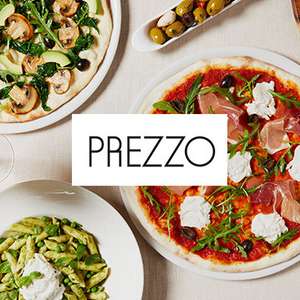 50% off Mains at Prezzo with vouchercloud