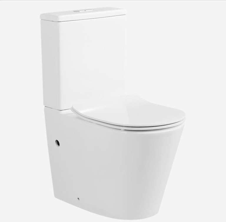 Mondella Concerto Flat To Wall Toilet Pan £42 (complete Toilet Suit £59.70 See Post) @ Homebase instore