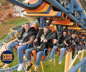 Flamingo land half price family ticket £64.50 2A 2C goes on sale 01/08 at 8am (valid summer holidays) via Minster FM